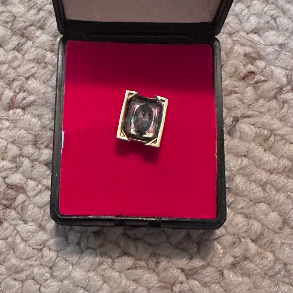 Elegant Gold stone Tie tack